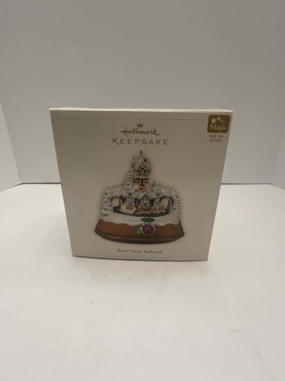 Hallmark Keepsake Rock Candy Railroad Christmas Ornament 2006
